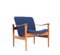 Mid-Century Modern Rosewood Model 711 Lounge Chair by Fredrik A. Kayser for Vatne Lenestolfabrikk, 1960s, Image 8