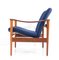 Mid-Century Modern Rosewood Model 711 Lounge Chair by Fredrik A. Kayser for Vatne Lenestolfabrikk, 1960s 3