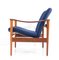 Mid-Century Modern Rosewood Model 711 Lounge Chair by Fredrik A. Kayser for Vatne Lenestolfabrikk, 1960s, Image 3