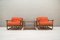 Mid-Century Italian Lounge Chairs and Ottomane in Bamboo, 1960s, Set of 3, Image 3