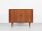 Mid-Century Danish Teak Cabinet with Tambour Doors from Dyrlund, 1960s, Image 1