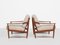 Mid-Century Danish Teak Easy Chairs, 1960s, Image 2