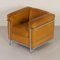 LC2 Club Chair Sofa in Cognac Colour by Le Corbusier for Cassina, 1990s 5