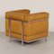 LC2 Club Chair Sofa in Cognac Colour by Le Corbusier for Cassina, 1990s 7