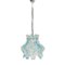 Hanging Lamp in Blue Murano from Mazzega, 1970s 1