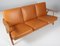 Three-Seat Model 240 Sofa in Oak by Hans J. Wegner for Getama, Image 2