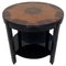 Art Deco Side Table in Black Lacquer, Oak and Macassar, the Netherlands, 1930s 1