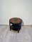 Art Deco Side Table in Black Lacquer, Oak and Macassar, the Netherlands, 1930s 12