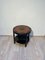 Art Deco Side Table in Black Lacquer, Oak and Macassar, the Netherlands, 1930s, Image 12