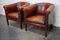 Vintage Dutch Club Chairs in Cognac Leather, Set of 2 10