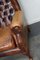 Vintage Dutch Leather Club Chair in Chesterfield Style 19
