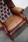 Vintage Dutch Leather Club Chair in Chesterfield Style, Image 18