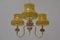 Lámpara de araña Mid-Century, años 60, Imagen 3