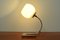 Lámpara de mesa Art Déco de cromo, años 30, Imagen 8
