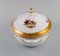 Sopera con tapa dorada de porcelana de Royal Copenhagen, Imagen 4