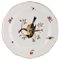 Antique Plate in Hand-Painted Porcelain from Meissen, Image 1