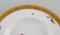 Platos hondos dorados de porcelana de Royal Copenhagen. Juego de 12, Imagen 4