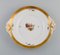 Golden Dishes in Porcelain from Royal Copenhagen, Set of 3 2