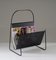 Mid-Century Scandinavian Magazine Holder from Ystad Metall, Image 7