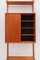 Small Modern Modular Teak Wall Unit by Poul Cadovius for Cado, 1960s 6