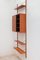 Small Modern Modular Teak Wall Unit by Poul Cadovius for Cado, 1960s, Image 3