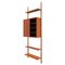 Small Modern Modular Teak Wall Unit by Poul Cadovius for Cado, 1960s, Image 1