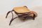 19th Century Folding Lounge Chair by Thonet with Footstool, Set of 2 10