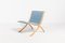 Danish Modern X-Line Lounge Chair by Peter White & Orla Molgaard Nielsen for Fritz Hansen, Image 1