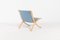 Danish Modern X-Line Lounge Chair by Peter White & Orla Molgaard Nielsen for Fritz Hansen, Image 5