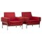 Italian Lounge Chairs by Saporiti, Set of 2 1