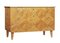 Vintage Scandinavian Chest of Drawers in Patterned Birch, Image 1