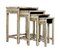 Vintage Lacquered and Decorated Nesting Tables 5