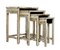 Vintage Lacquered and Decorated Nesting Tables, Image 5