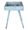 Antique Rustic Garden Room Tray Table in Painted Pine 6