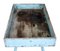 Antique Rustic Garden Room Tray Table in Painted Pine, Image 2