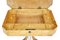 Tavolino di servizio antico a forma di lira in betulla, Svezia, Immagine 3