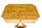 Tavolino di servizio antico a forma di lira in betulla, Svezia, Immagine 4