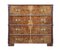 Vintage Secretaire Chest of Drawers in Burr Walnut 1