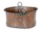 Antique Embossed Cooking Pot in Brass and Copper 3