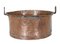 Antique Embossed Cooking Pot in Brass and Copper, Image 4