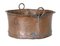 Antique Embossed Cooking Pot in Brass and Copper 1