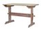 Antique Swedish Rustic Painted Trestle Table, Image 1