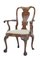 Dining Chairs in Carved Walnut from Spillman & Co, Set of 8 9