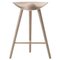 Oak Brass Counter Stool by Lassen 1