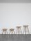 Oak Brass Counter Stool by Lassen 5