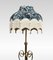 Brass Adjustable Standard Floor Lamp, Image 2