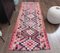 Vintage Turkish Handmade Oushak Kilim Runner Rug, Image 1