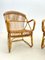 Mid-Century Modern Italian Rattan Armchairs, 1960s 10