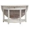 19th Century Swedish Gustavian White Country Drop Leaf Table, Image 1