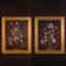 18th Century Italian Still Life Paintings of Flowers, Set of 2 1